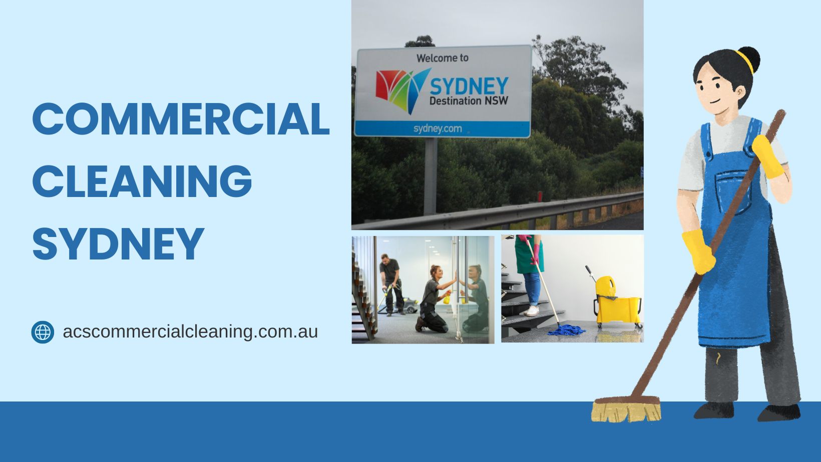 Commercial Cleaning Sydney ACS cleaners conduct Commercial Cleaning Sydney