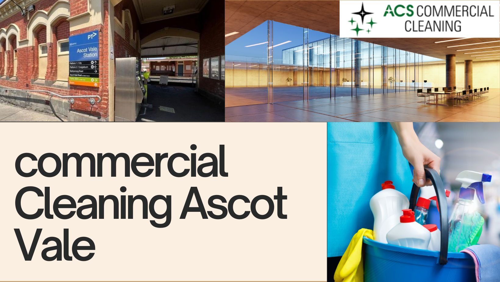 Commercial Cleaning Ascot Vale ACS cleaners conduct Commercial Cleaning Ascot Vale
