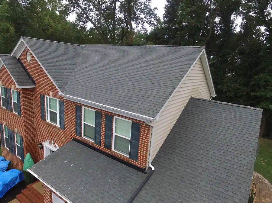 cleaned home roof
